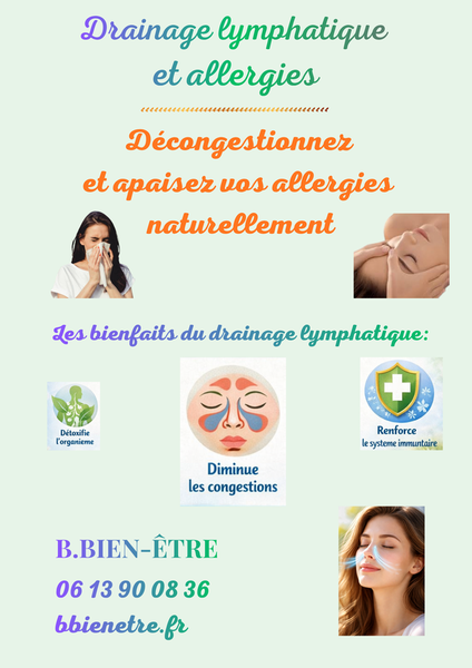 Drainage et allergie