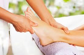 Drainage lymphatique des pieds